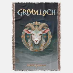 Grimmloch-Ziegen-Emblem Fantasy-RPG Decke