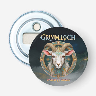 Grimmloch-Ziegen-Emblem Fantasy-RPG Flaschenöffner