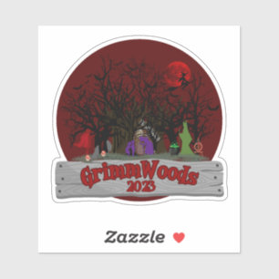 GrimmWoods Sticker 2023 (Rückseite)