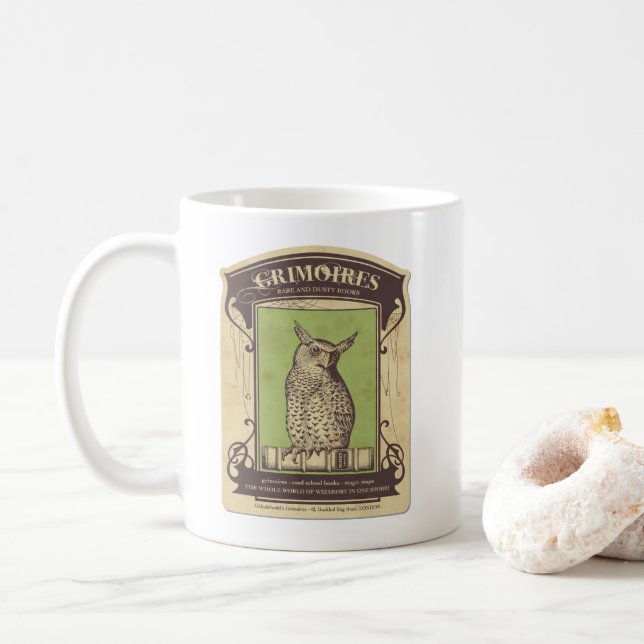 Grimoires Owl Tasse (Mit Donut)