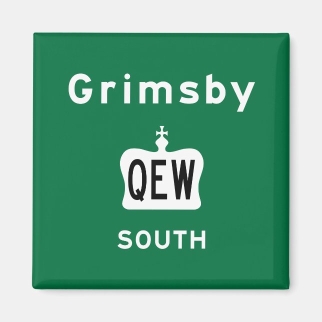 Grimsby QEW Magnet (Vorne)