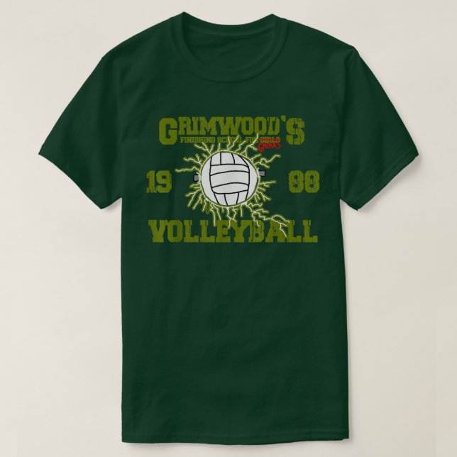 Grimwoods Volleyball High School Elsa Frankenteen T-Shirt (Design vorne)