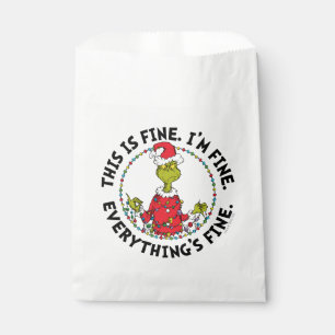 Grinch Alles ist in Ordnung Geschenktütchen
