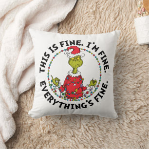 Grinch   Alles ist in Ordnung Kissen