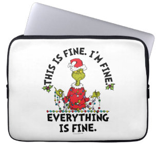Grinch Alles ist in Ordnung Laptopschutzhülle