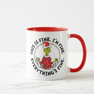 Grinch Alles ist in Ordnung Tasse