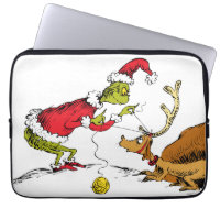 Grinch bereitet Max den Rentier vor