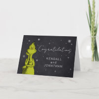 Grinch Chalkboard Babydusche