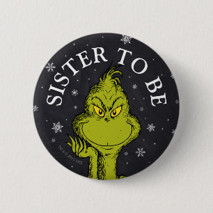 Grinch Chalkboard Babydusche   Register to be Button