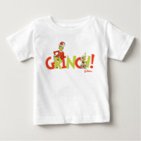 Grinch! Charakter-Logo-Grafik