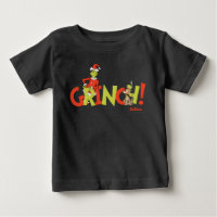 Grinch! Charakter-Logo-Grafik
