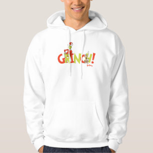 Grinch! Charakter-Logo-Grafik Hoodie