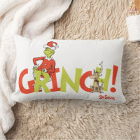 Grinch! Charakter-Logo-Grafik