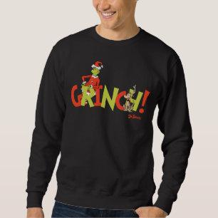 Grinch! Charakter-Logo-Grafik Sweatshirt
