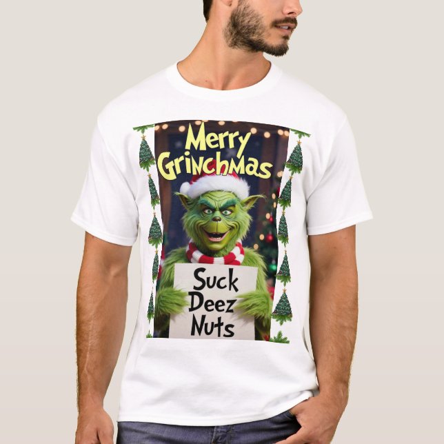 Grinch Christmas T-Shirt Merry Christmas T-shirt  (Vorderseite)