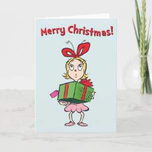 Grinch Cindy-Lou Who Weihnachtsgeschenk Feiertagskarte