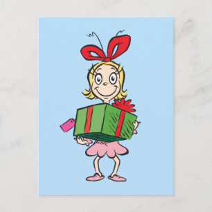 Grinch Cindy-Lou Who Weihnachtsgeschenk Postkarte