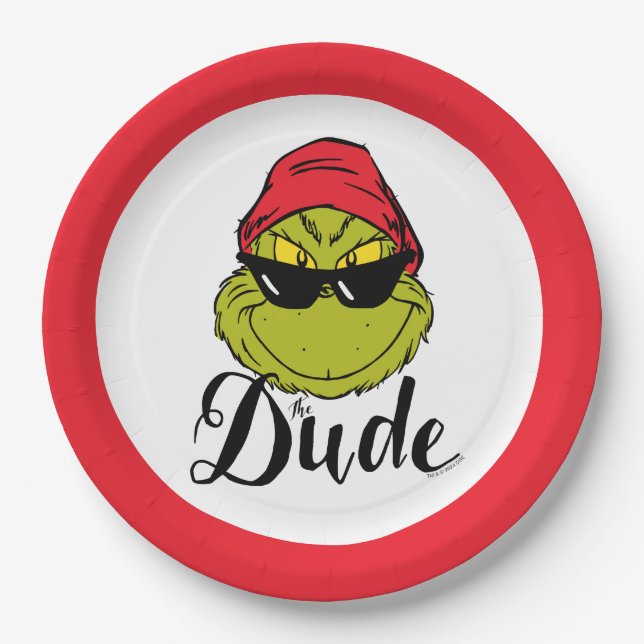 Grinch | Der Typ Pappteller (Vorderseite)