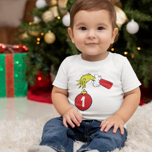 Grinch Erster Geburtstag Baby T-shirt