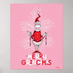 Grinch Fröhliche Grinch-Weihnachten Poster