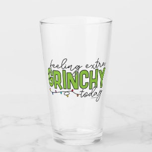Grinch Fühle mich heute besonders grinchig Glas