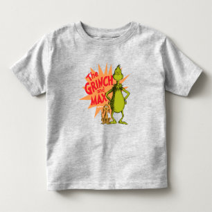 Grinch Grinch & Max Sternenexplosion Kleinkind T-shirt