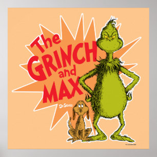 Grinch   Grinch & Max Sternenexplosion Poster