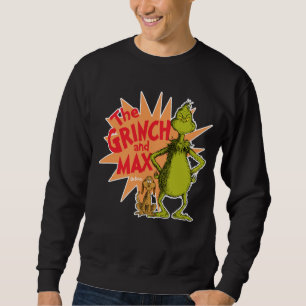 Grinch   Grinch & Max Sternenexplosion Sweatshirt