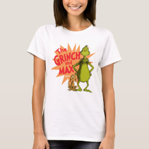 Grinch Grinch & Max Sternenexplosion T-Shirt