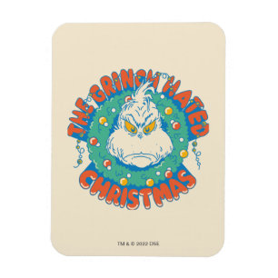 Grinch hasste Weihnachten Magnet