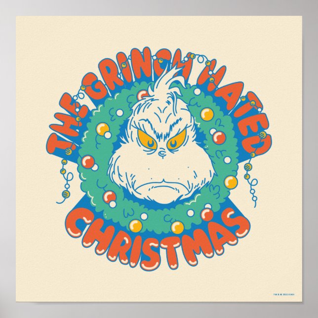 Grinch hasste Weihnachten Poster (Vorne)