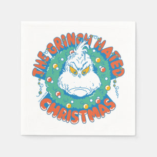 Grinch hasste Weihnachten Serviette