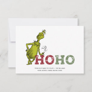Grinch   Ho Ho Ho Karte