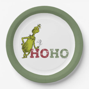Grinch   Ho Ho Ho Pappteller