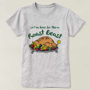 Grinch Ich bin hier wegen des Bratenviehs T-Shirt