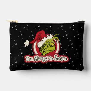 Grinch   Ich bin immer in Saison Zubehörtasche