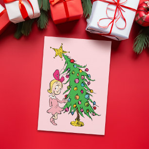 Grinch   Ich war die gute Cindy-Lou Wer Feiertagskarte