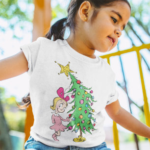 Grinch Ich war die gute Cindy-Lou Wer Tri-Blend Shirt