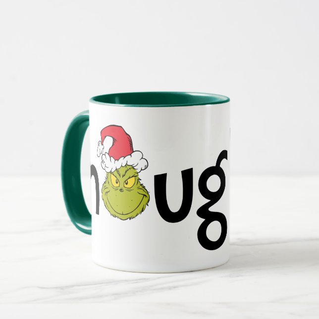 Grinch ist naughty tasse (Vorderseite Links)