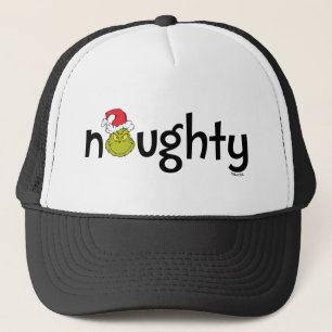 Grinch ist naughty truckerkappe