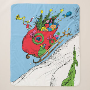 Grinch & Max Ausreißer-Schlitten Sherpadecke