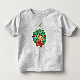 Grinch   Max-Christmas-Kranz Kleinkind T-shirt