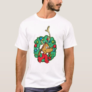 Grinch Max-Christmas-Kranz T-Shirt