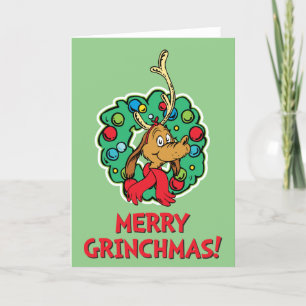 Grinch Max-Christmaskringel Feiertagskarte