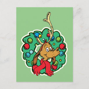 Grinch Max-Christmaskringel Postkarte