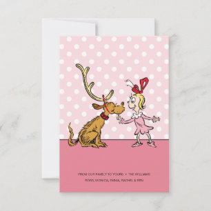 Grinch   Max & Cindy Lou Who Karte