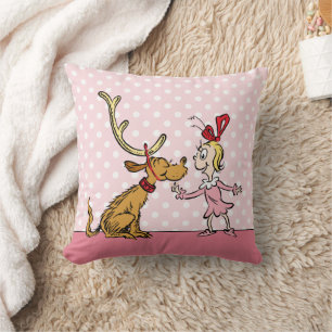 Grinch Max & Cindy Lou Who Kissen
