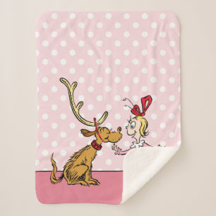 Grinch Max & Cindy Lou Who Sherpadecke
