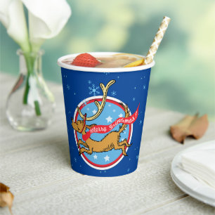 Grinch Max Frohe Grinch-Weihnachten! Pappbecher
