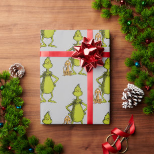 Grinch Max & Grinch Haltung Geschenkpapier